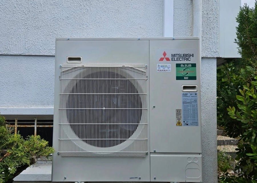 Pompe à chaleur air/eau installée par HomeGreen Castres dans le Tarn